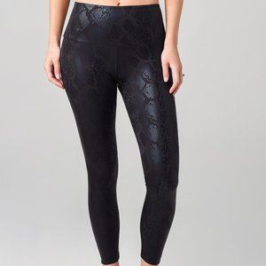 Onzie Black on Black Python leggings.